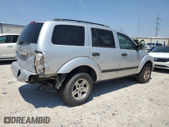2006 Dodge Durango z VIN 1D4HD48K46F153655, wystawiony jako Copart lot #66506204 z przebiegiem 131 886 mil mil oraz Szkoda całkowita • Salvage title. Historia ofert i sprzedaży dostępna na DreamBid. Obrazek 3.