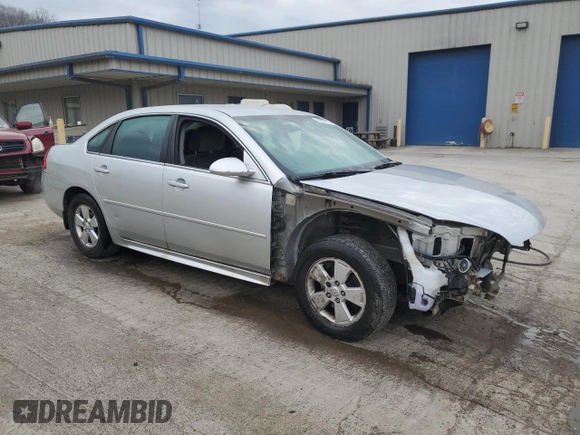 2011 Chevrolet Impala LS Fleet with VIN 2G1WF5EK9B1322782, listed as a Copart auction lot 50695205 with 148,655 mi miles and Salvage Title. Bid and sale history available at DreamBid. Image 4.