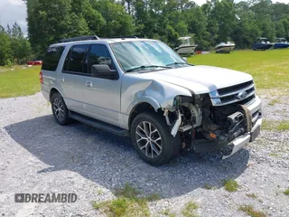 2017 Ford Expedition XLT z VIN 1FMJU1HT4HEA76506, wystawiony jako IAAI lot #42394047 z przebiegiem 114 662 mil mil oraz . Historia ofert i sprzedaży dostępna na DreamBid. Obrazek 1.