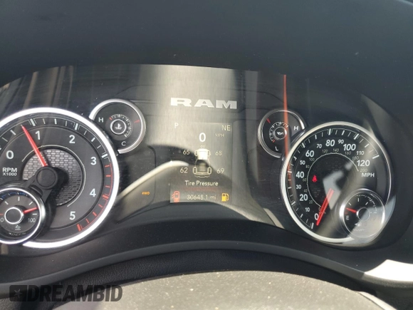 2024 Ram 2500 Big Horn с VIN 3C6UR5DL9RG303545, выставлен на аукционе Copart как лот 62143435 с пробегом 30 648 миль миль и Чистый • Clean title. История ставок и продаж доступна на DreamBid. Изображение 9.