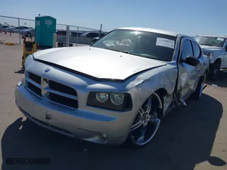 2007 Dodge Charger with VIN 2B3KA43G77H641238, listed as a IAAI auction lot 41968835 with 261,599 mi miles. Bid and sale history available at carsss.com. Image 12.