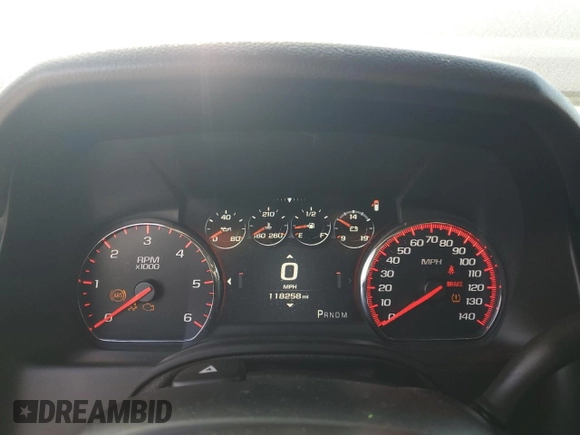 2016 GMC Yukon Denali with VIN 1GKS2CKJ1GR354386, listed as a Copart auction lot 80504333 with 118,258 mi miles and Salvage Title. Bid and sale history available at carsss.com. Image 9.