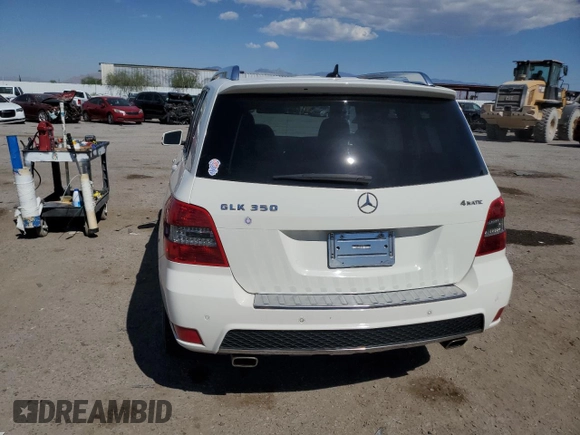 2011 Mercedes-Benz GLK 350 with VIN WDCGG8HB0BF541512, listed as a Copart auction lot 74757634 with 98,388 mi miles and Salvage Title. Bid and sale history available at DreamBid. Image 6.