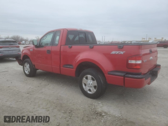 2006 Ford F-150 STX with VIN 1FTRF02W06KB73506, listed as a Copart auction lot 86136594 with 0 mi miles and Salvage Title. Bid and sale history available at carsss.com. Image 2.
