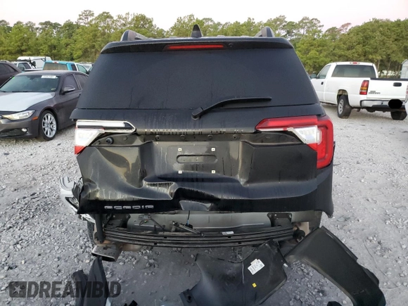 2021 GMC Acadia SLT with VIN 1GKKNML42MZ207382, listed as a Copart auction lot 72583383 with 51,099 mi miles and Clean Title. Bid and sale history available at DreamBid. Image 6.