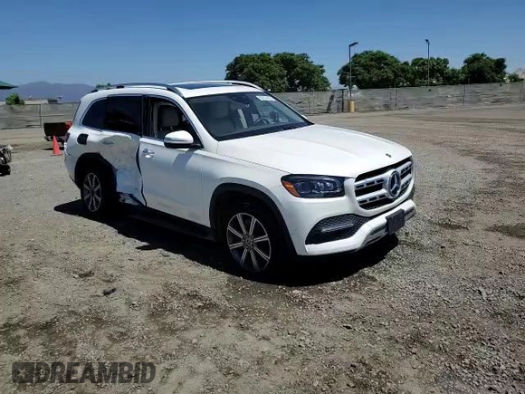 2020 Mercedes-Benz GLS with VIN 4JGFF5KE4LA134647, listed as a Copart auction lot 65257493 with 56,189 mi miles. Bid and sale history available at carsss.com. Image 12.
