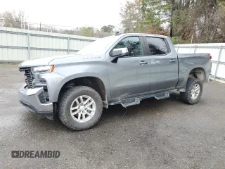 2021 Chevrolet Silverado 1500 LT z VIN 3GCUYDET2MG176151, wystawiony jako Copart lot #87022944 z przebiegiem 81 496 mil mil oraz Szkoda całkowita • Salvage title. Historia ofert i sprzedaży dostępna na DreamBid. Obrazek 1.