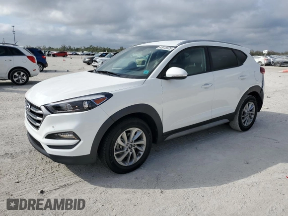 2018 Hyundai Tucson SEL Plus with VIN KM8J33A44JU808422, listed as a Copart auction lot 45018025 with 65,161 mi miles and Salvage Title. Bid and sale history available at carsss.com. Image 1.