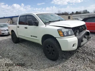 2005 Nissan Titan SE with VIN 1N6BA07B25N535867, listed as a Copart auction lot 45205415 with 207,858 mi miles and Salvage Title. Bid and sale history available at DreamBid. Image 4.