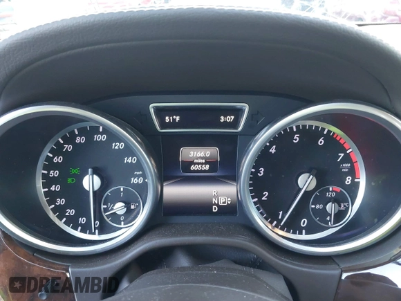 2016 Mercedes-Benz GL with VIN 4JGDF7DE2GA661379, listed as a IAAI auction lot 41059705 with 60,558 mi miles. Bid and sale history available at carsss.com. Image 7.