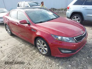 2013 Kia Optima SX with VIN 5XXGR4A63DG109605, listed as a IAAI auction lot 42469407 with 180,162 mi miles and . Bid and sale history available at DreamBid. Image 1.