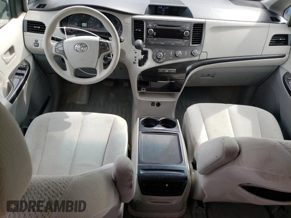 2012 Toyota Sienna LE AAS with VIN 5TDKK3DC4CS259844, listed as a Copart auction lot 51862225 with 170,712 mi miles and Salvage Title. Bid and sale history available at carsss.com. Image 8.
