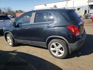 2015 Chevrolet Trax LTZ with VIN 3GNCJTSB8FL219933, listed as a Copart auction lot 53712585 with 128,325 mi miles and Clean Title. Bid and sale history available at carsss.com. Image 2.