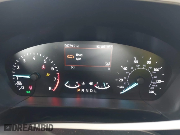 2020 Ford Escape S z VIN 1FMCU0F64LUC03656, wystawiony jako IAAI lot #42415638 z przebiegiem 96 759 mil mil oraz . Historia ofert i sprzedaży dostępna na DreamBid. Obrazek 7.