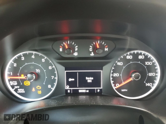 2018 GMC Terrain SLE with VIN 3GKALMEV5JL355116, listed as a Copart auction lot 50918495 with 98,080 mi miles and Salvage Title. Bid and sale history available at carsss.com. Image 9.