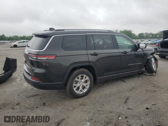2024 Jeep Grand Cherokee Limited with VIN 1C4RJKBG4R8926362, listed as a Copart auction lot 55655645 with 18,316 mi miles and Salvage title. Bid and sale history available at DreamBid. Image 3.