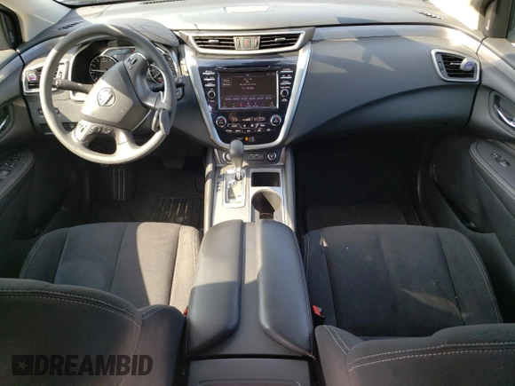 2022 Nissan Murano S with VIN 5N1AZ2AJ7NC123020, listed as a Copart auction lot 73141584 with 46,492 mi miles and Salvage Title. Bid and sale history available at DreamBid. Image 8.