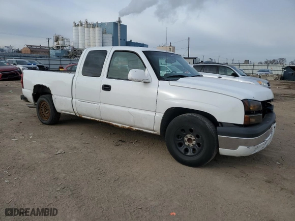 2006 Chevrolet Silverado 1500 LT1 with VIN 1GCEC19V06Z204156, listed as a Copart auction lot 41574105 with 202,356 mi miles and Salvage Title. Bid and sale history available at carsss.com. Image 4.