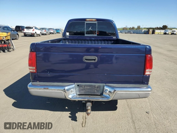 2001 Dodge Dakota Sport with VIN 1B7GG22N91S109111, listed as a Copart auction lot 48365845 with 0 mi miles and Salvage Title. Bid and sale history available at carsss.com. Image 6.