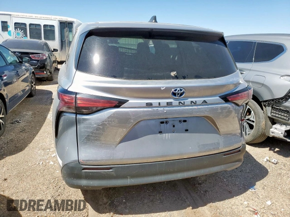 2022 Toyota Sienna LE с VIN 5TDKSKFC0NS065578, выставлен на аукционе Copart как лот 56146395 с пробегом 326 818 миль миль и Чистый • Clean title. История ставок и продаж доступна на DreamBid. Изображение 6.