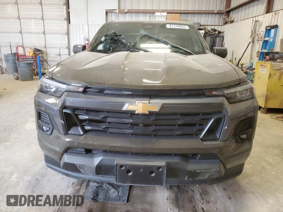 2023 Chevrolet Colorado 2WD LT z VIN 1GCPSCEK6P1267250, wystawiony jako Copart lot #47310055 z przebiegiem Nie podano mil oraz Szkoda całkowita • Salvage title. Historia ofert i sprzedaży dostępna na DreamBid. Obrazek 5.