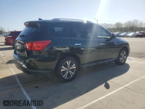 2020 Nissan Pathfinder SV with VIN 5N1DR2BN1LC577579, listed as a Copart auction lot 52199325 with 101,479 mi miles and Salvage title. Bid and sale history available at DreamBid. Image 3.