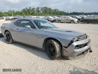 2017 Dodge Challenger R/T with VIN 2C3CDZBTXHH604664, listed as a Copart auction lot 53805695 with 152,210 mi miles and Salvage Title. Bid and sale history available at carsss.com. Image 4.