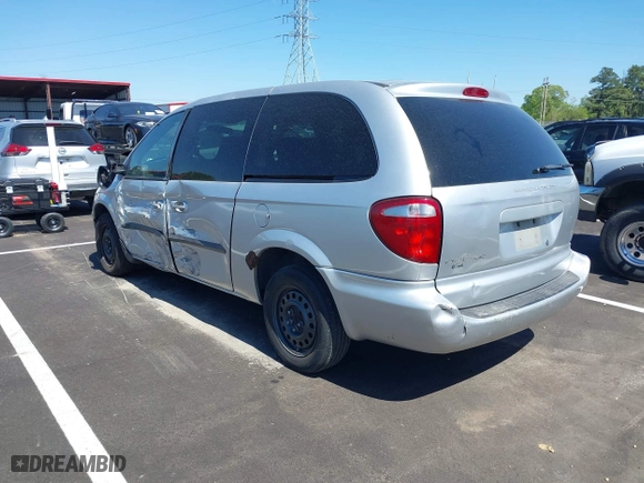 2003 Dodge Caravan EL with VIN 2D4GP34363R215394, listed as a IAAI auction lot 42016621 with 278,944 mi miles. Bid and sale history available at carsss.com. Image 3.