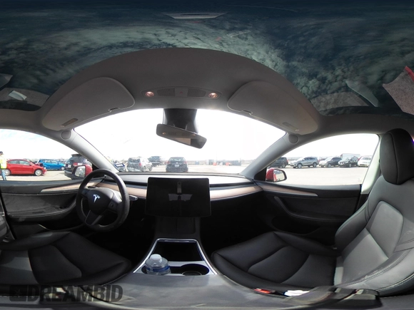 2023 Tesla Model Y Long Range with VIN 7SAYGDEE5PA198483, listed as a IAAI auction lot 41433952 with 24,753 mi miles and . Bid and sale history available at DreamBid. Image 19.