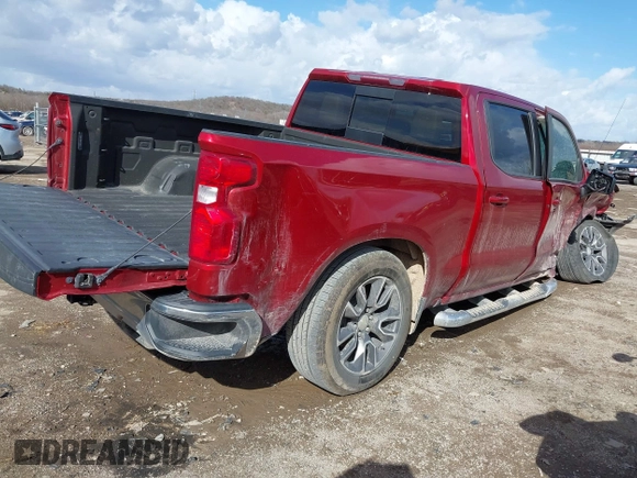 2021 Chevrolet Silverado 1500 LT with VIN 3GCUYDED6MG222752, listed as a IAAI auction lot 41705299 with 77,093 mi miles and . Bid and sale history available at DreamBid. Image 4.