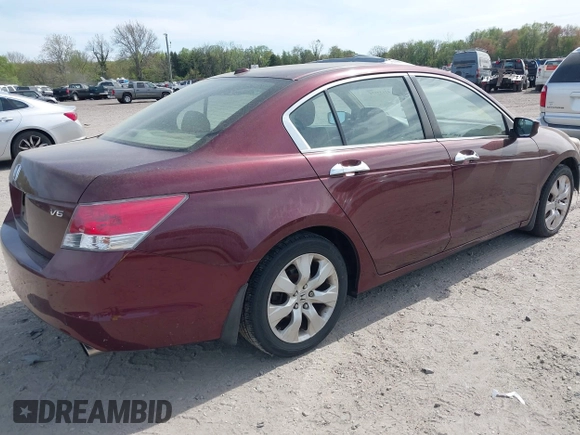 2008 Honda Accord EX-L z VIN 1HGCP36878A039571, wystawiony jako IAAI lot #42133514 z przebiegiem 186 076 mil mil oraz . Historia ofert i sprzedaży dostępna na DreamBid. Obrazek 4.