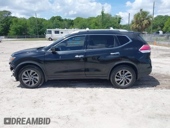 2016 Nissan Rogue SV z VIN KNMAT2MV8GP710455, wystawiony jako IAAI lot #41956161 z przebiegiem 134 612 mil mil oraz . Historia ofert i sprzedaży dostępna na DreamBid. Obrazek 14.