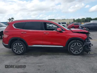 2023 Hyundai Santa Fe Limited z VIN 5NMS44AL3PH541079, wystawiony jako IAAI lot #42124161 z przebiegiem 21 422 mil mil oraz . Historia ofert i sprzedaży dostępna na DreamBid. Obrazek 13.