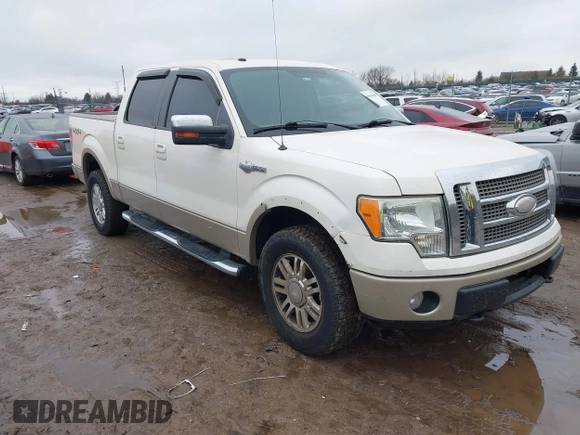 2009 Ford F-150 XL with VIN 1FTPW14VX9KC06789, listed as a IAAI auction lot 40664180 with 196,599 mi miles and . Bid and sale history available at DreamBid. Image 1.