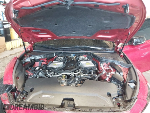 2021 Infiniti Q50 Red Sport 400 z VIN JN1FV7DR6MM881107, wystawiony jako IAAI lot #42370115 z przebiegiem 45 999 mil mil oraz . Historia ofert i sprzedaży dostępna na DreamBid. Obrazek 10.
