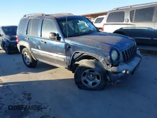 2004 Jeep Liberty Sport with VIN 1J4GK48K14W204969, listed as a IAAI auction lot 41828776 with 133,746 mi miles and . Bid and sale history available at carsss.com. Image 1.