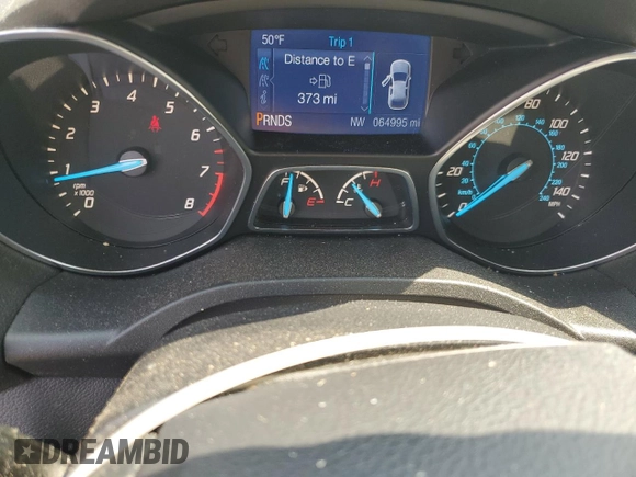 2013 Ford Escape SE with VIN 1FMCU9GX7DUD90307, listed as a Copart auction lot 54527485 with 64,995 mi miles and Clean title. Bid and sale history available at DreamBid. Image 9.
