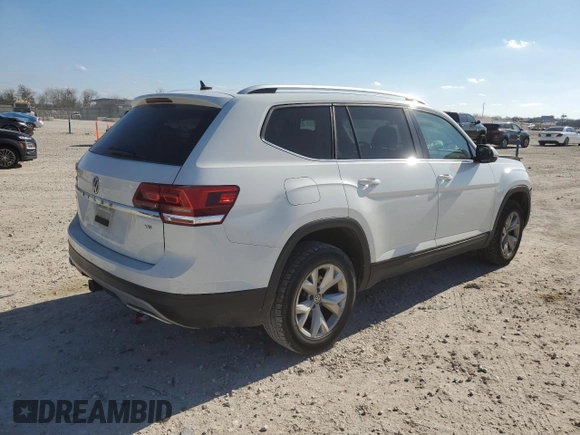 2019 Volkswagen Atlas SE with VIN 1V2DR2CA0KC506970, listed as a Copart auction lot 43839485 with 137,618 mi miles and Clean title. Bid and sale history available at DreamBid. Image 3.