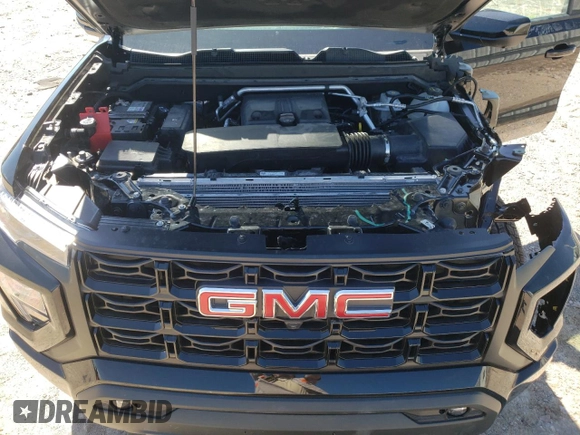 2023 GMC Canyon 2WD Elevation with VIN 1GTP5BEK8P1256316, listed as a Copart auction lot 66564834 with 0 mi miles and Salvage Title. Bid and sale history available at carsss.com. Image 11.