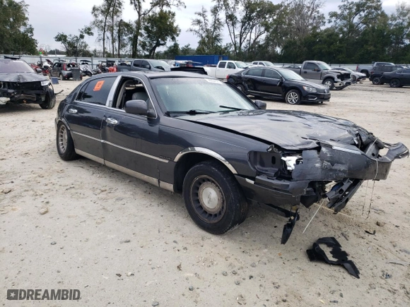 2002 Lincoln Town Car Executive with VIN 1LNHM81WX2Y645781, listed as a Copart auction lot 88684095 with 0 mi miles and Salvage Title. Bid and sale history available at carsss.com. Image 4.