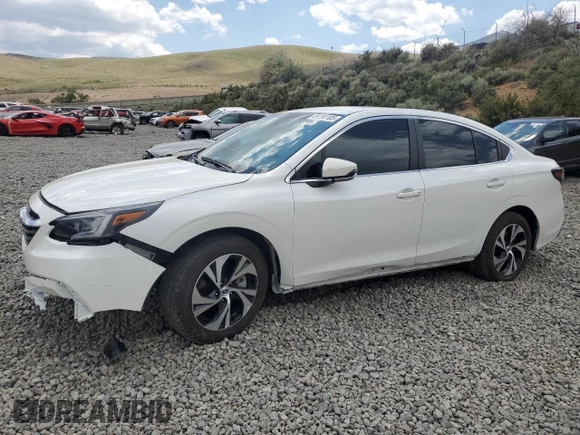 2022 Subaru Legacy Premium with VIN 4S3BWAD64N3011844, listed as a Copart auction lot 59191105 with Not provided miles and Salvage title. Bid and sale history available at DreamBid. Image 1.