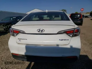 2017 Hyundai Sonata Hybrid SE with VIN KMHE24L18HA058161, listed as a Copart auction lot 52925333 with 37,935 mi miles. Bid and sale history available at carsss.com. Image 6.