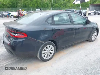 2014 Dodge Dart SXT with VIN 1C3CDFBHXED871595, listed as a IAAI auction lot 42215311 with 99,053 mi miles and . Bid and sale history available at carsss.com. Image 4.