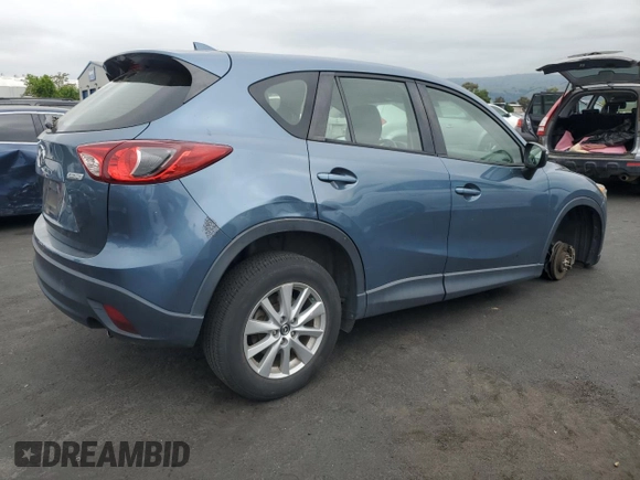 2016 Mazda CX-5 Sport with VIN JM3KE2BY4G0789618, listed as a Copart auction lot 53318245 with 52,801 mi miles and Salvage Title. Bid and sale history available at carsss.com. Image 3.