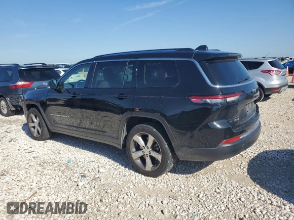 2021 Jeep Grand Cherokee Limited z VIN 1C4RJKBG4M8148511, wystawiony jako Copart lot #55332045 z przebiegiem 83 909 mil mil oraz Czysty tytuł • Clean title. Historia ofert i sprzedaży dostępna na DreamBid. Obrazek 2.