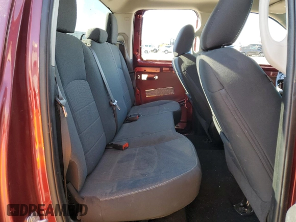 2021 Ram 1500 Tradesman with VIN 1C6RR6FG6MS534383, listed as a Copart auction lot 48486055 with 37,708 mi miles and Salvage title. Bid and sale history available at DreamBid. Image 10.