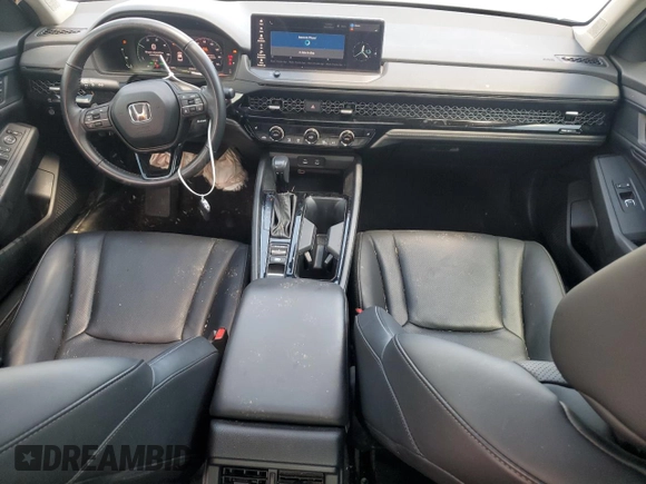 2024 Honda Accord EX-L with VIN 1HGCY2F63RA008938, listed as a Copart auction lot 56930515 with 25,759 mi miles and Salvage title. Bid and sale history available at DreamBid. Image 8.