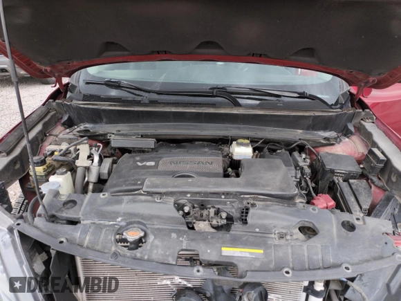 2018 Nissan Pathfinder S with VIN 5N1DR2MM4JC649716, listed as a Copart auction lot 63110105 with 69,966 mi miles and Salvage title. Bid and sale history available at DreamBid. Image 11.