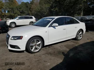 2012 Audi A4 Prestige с VIN WAUKFAFL1CN010894, выставлен на аукционе Copart как лот 80527804 с пробегом 140 135 миль миль и Чистый • Clean title. История ставок и продаж доступна на DreamBid. Изображение 1.