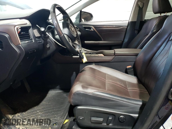 2017 Lexus RX with VIN 2T2BGMCA7HC017438, listed as a Copart auction lot 48215645 with 101,346 mi miles and Salvage Title. Bid and sale history available at carsss.com. Image 7.